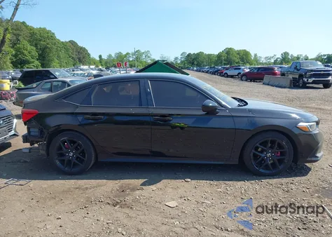 2023 Honda Civic Sport из США, поврежденный, VIN 2HGFE2F59PH511952